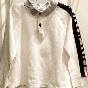 “ SOLD”. Authentic Burberry Polo long sleeve